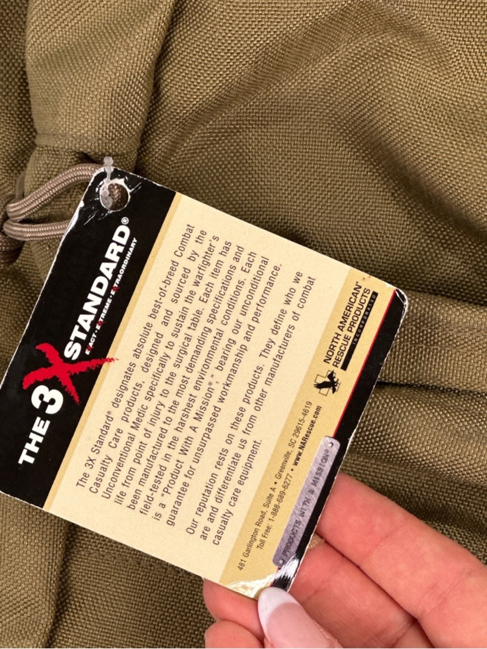 North American Rescue WALK Medical Backpack Tactical Nylon Coyote Brown - Picture 9 of 15